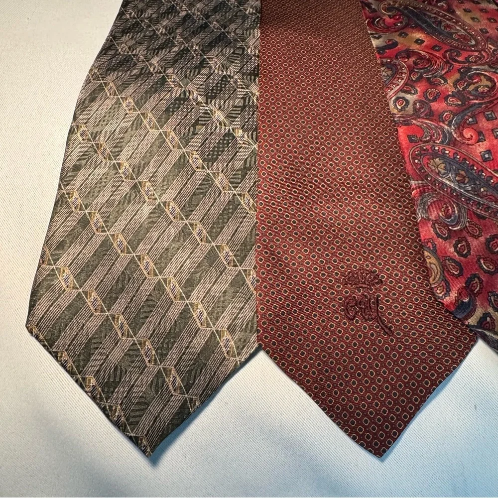 Timeless Vintage Men’s Tie Set - Countess Mara and Bill Blass